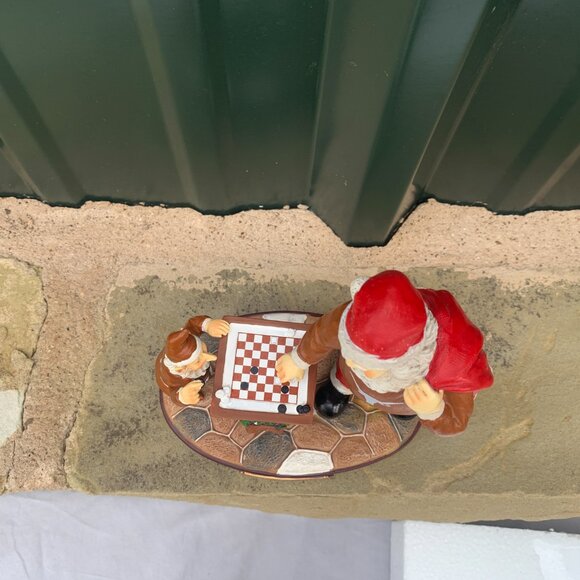 UT LONGHORNS LTD NEW Santa Checkers Figurine, The Memory Company, Univ of TEXAS - Picture 4 of 13